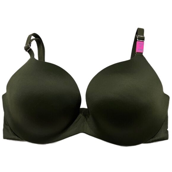 PINK Victoria's Secret Other - Victoria’s Secret Pink Push Up Padded Olive Bra 32DD